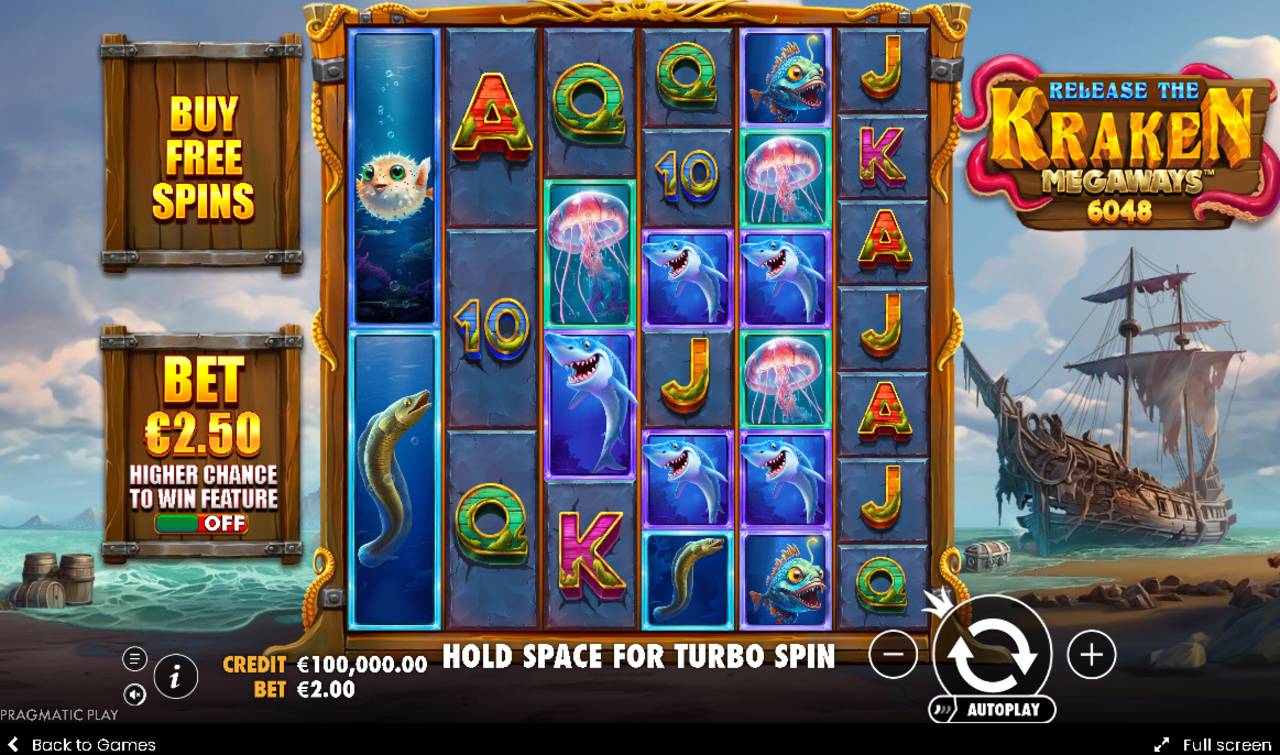 Release The Kraken Megaways (Pragmatic Play) Image 2